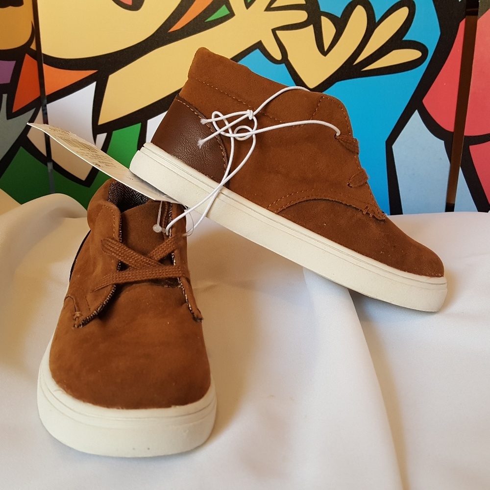 ❎SOLD❎Little Boy's Chukka Boots Toddler 11 Brown - Picture 6 of 7